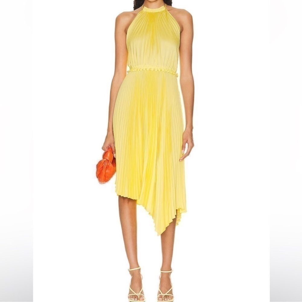 A.L.C. Claudia Dress Daffodil Size 8 NWT Wedding Cocktail Vacation Resortwear